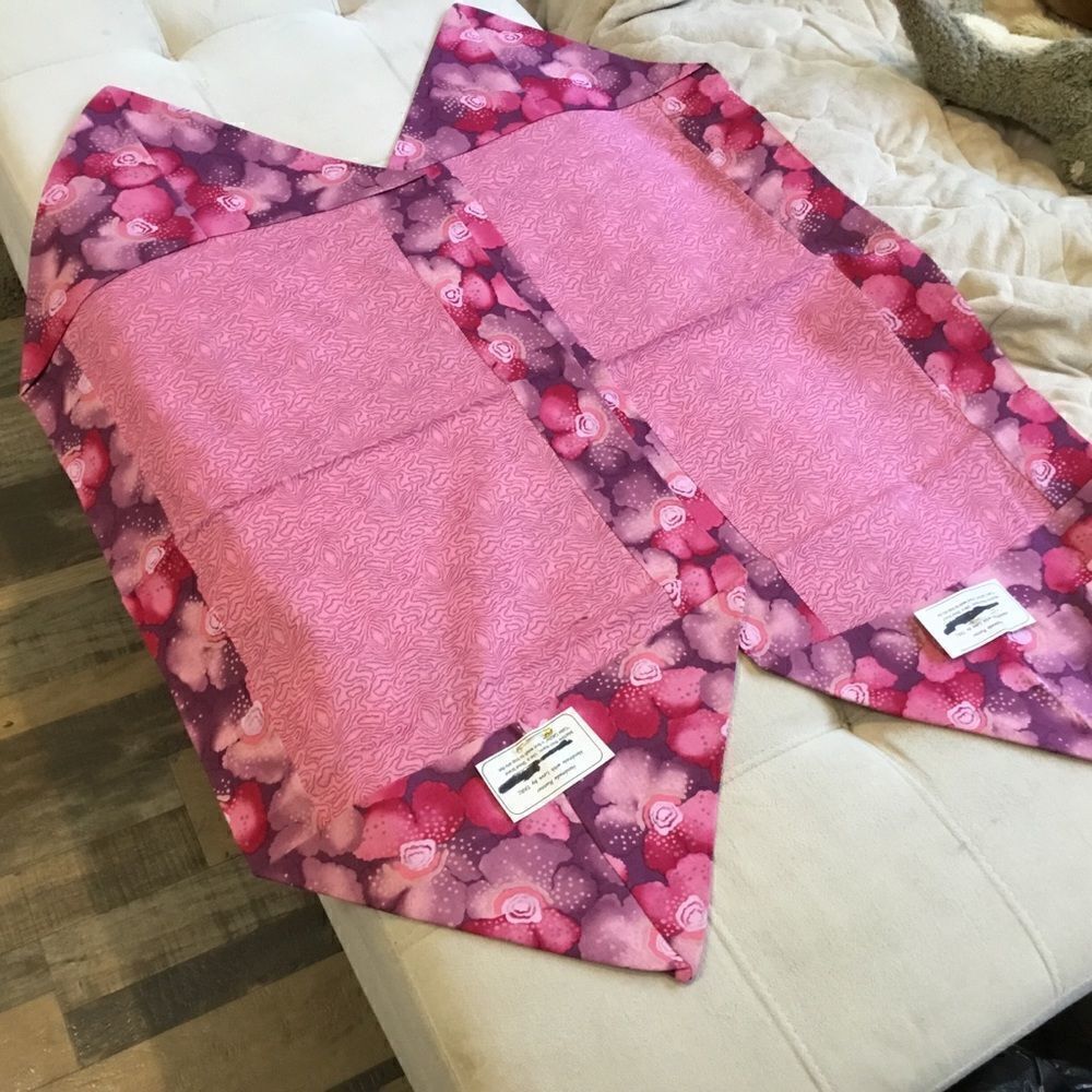 NWT. Set of 2 Hand Crafted Runners - Pinks